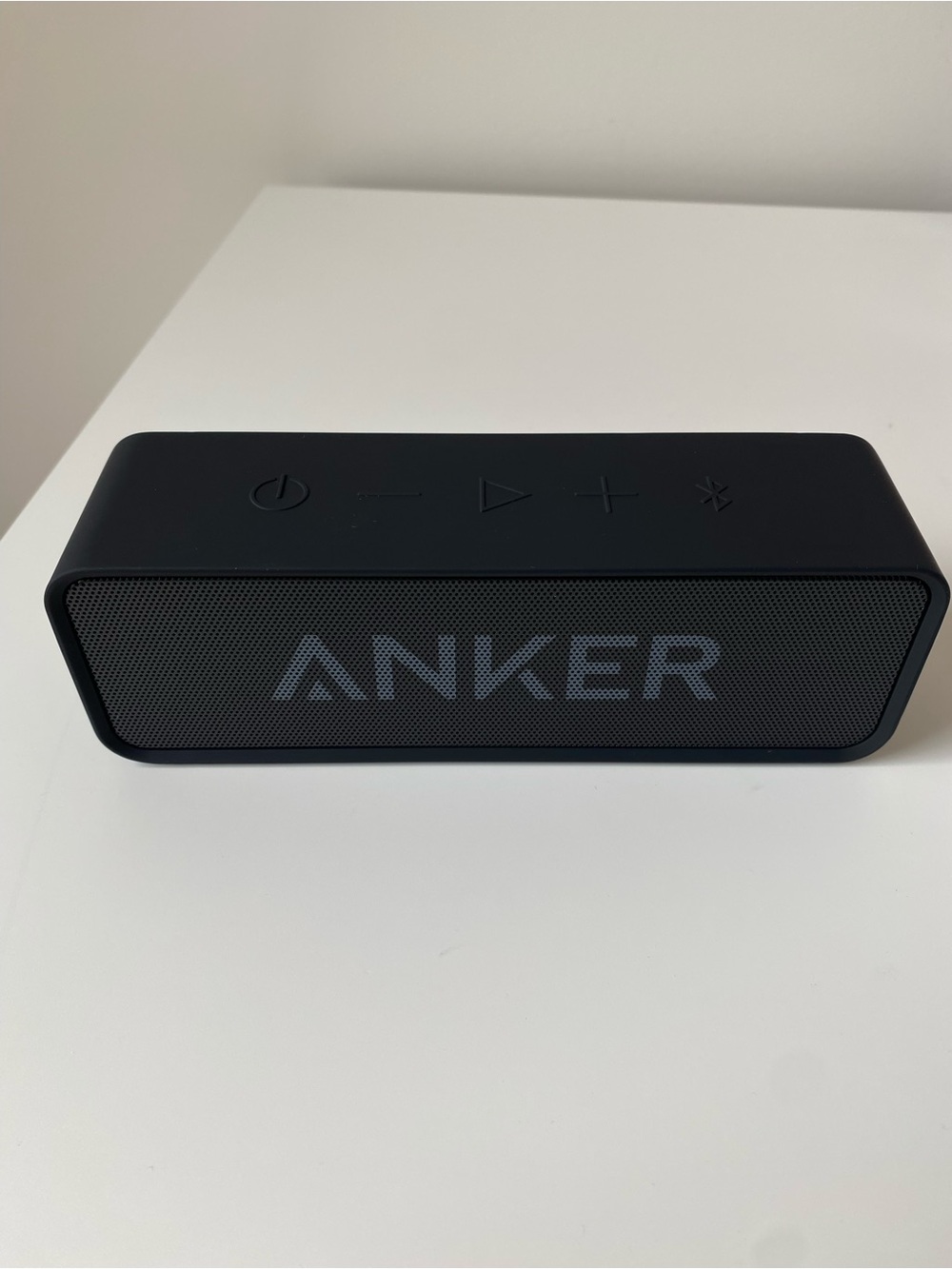 Anker Soundcore Black Portable Bluetooth Speaker.
